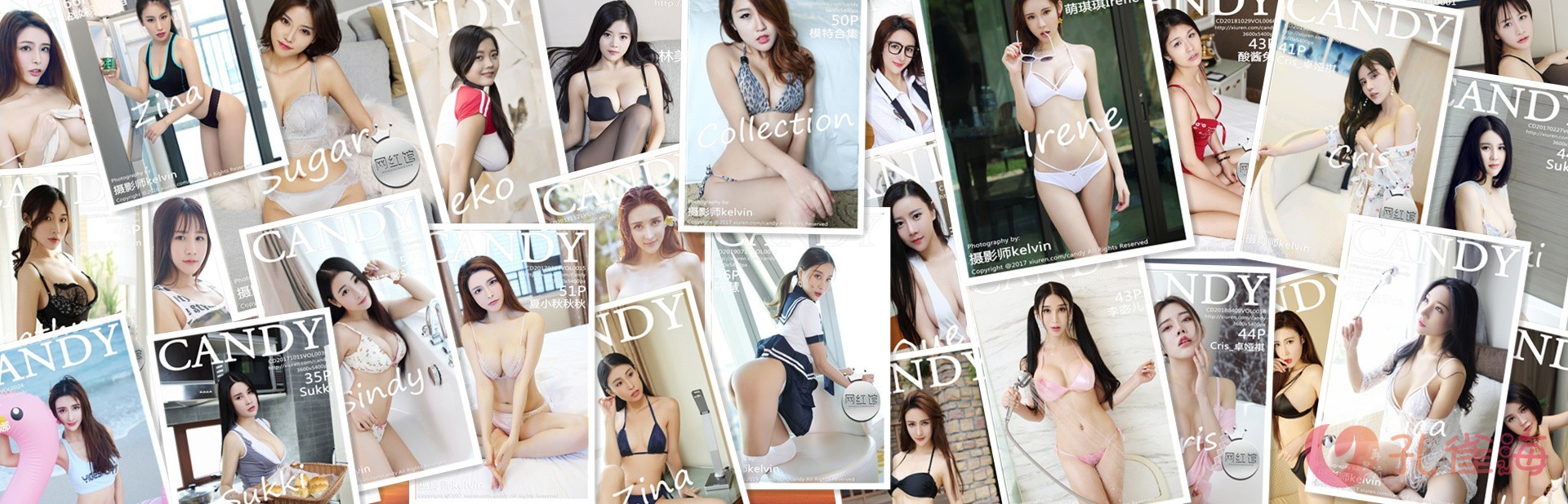 [合集]秀人旗下《网红馆》（糖果画报）全套2016年至2021年写真合集001-085(随官方更新)-花园的秘密